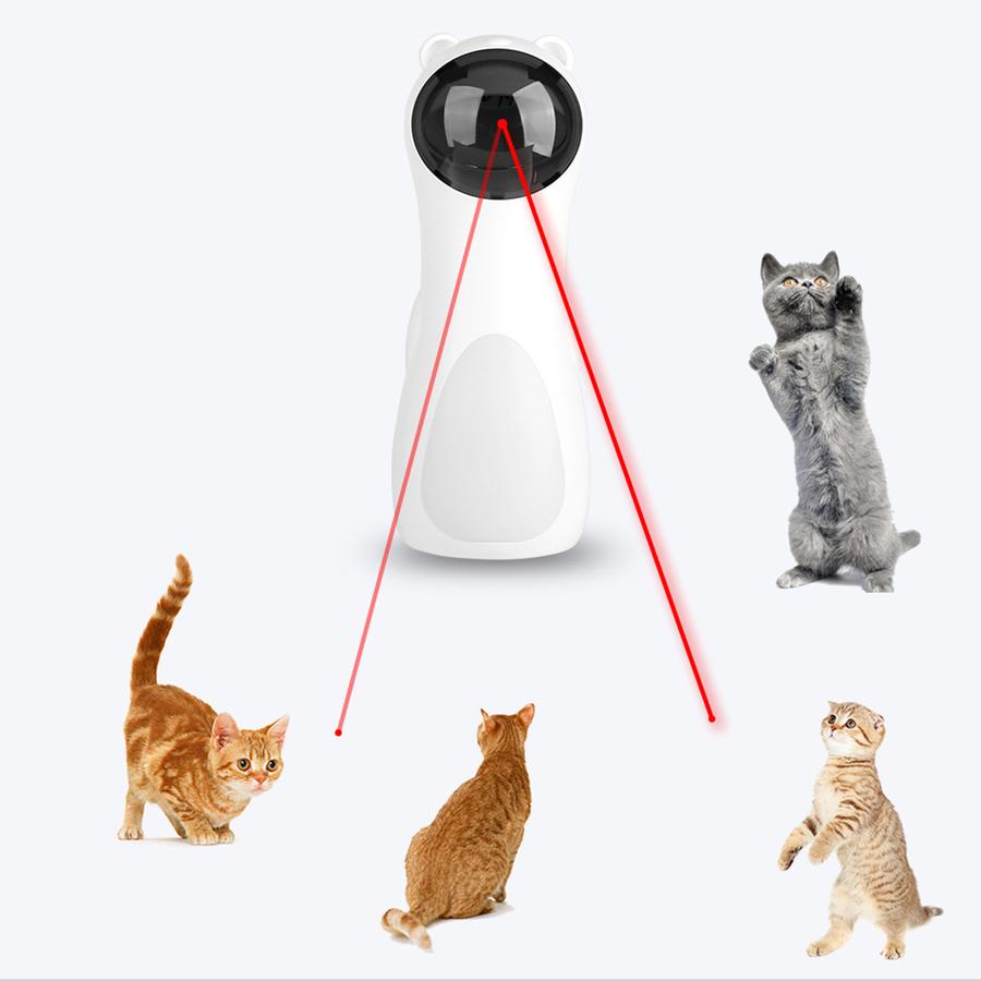 AUTOMATIC CAT TOYS INTERACTIVE SMART LED LASER