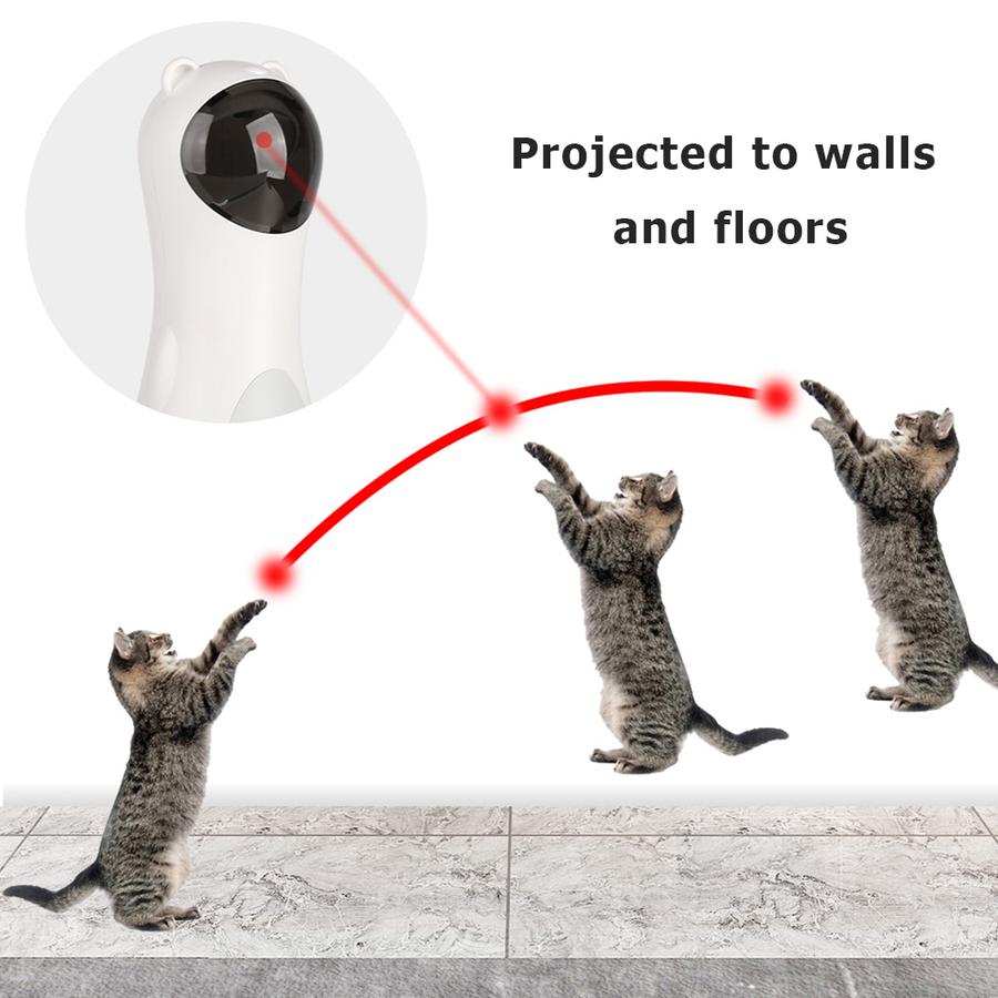 AUTOMATIC CAT TOYS INTERACTIVE SMART LED LASER