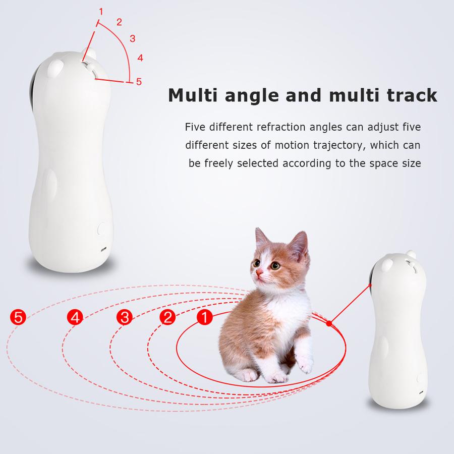 AUTOMATIC CAT TOYS INTERACTIVE SMART LED LASER