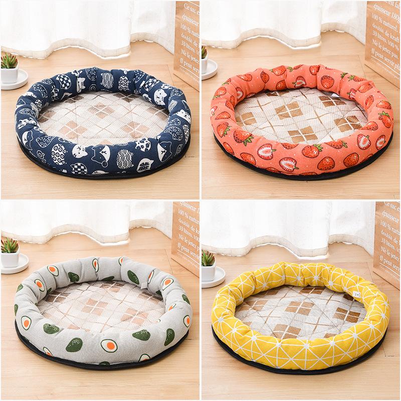 ROUND BREATHABLE COOLING PET MAT