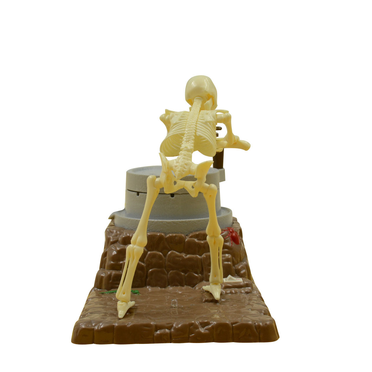 Skeleton Grinding Piggy Bank