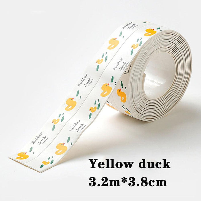 Beautifying Gap Tape PVC Material Various Prints Kitchen and Bathroom Use Moisture-proof  Anti-mould Anti-bumping Sticker