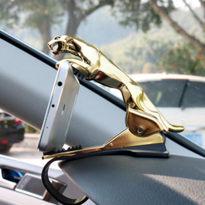 Car Leopard Form Dashboard Phone Holder 360 Degree Phone Mount Stand Bracket (CAR110)