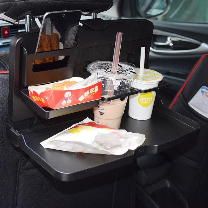 Multi-Functional Foldable Car Backseat Tray Desk