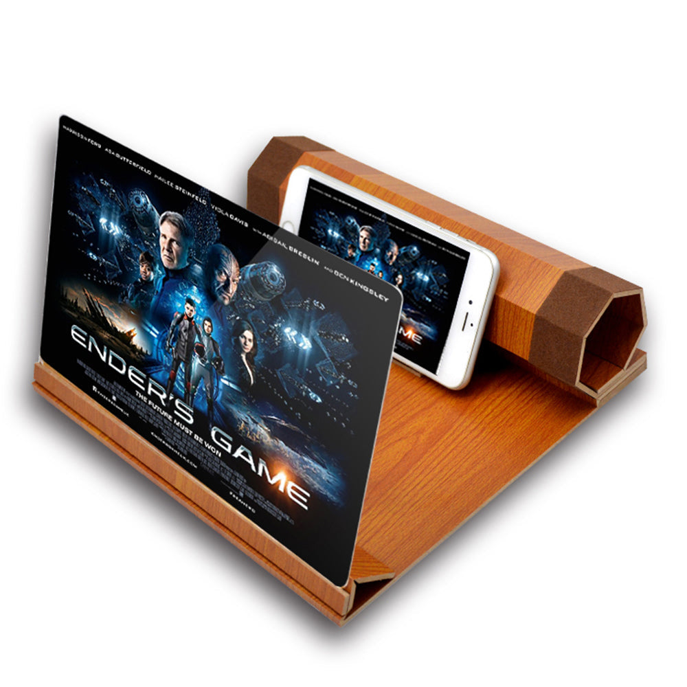 Wood Plank Texture Phone Screen Magnifier