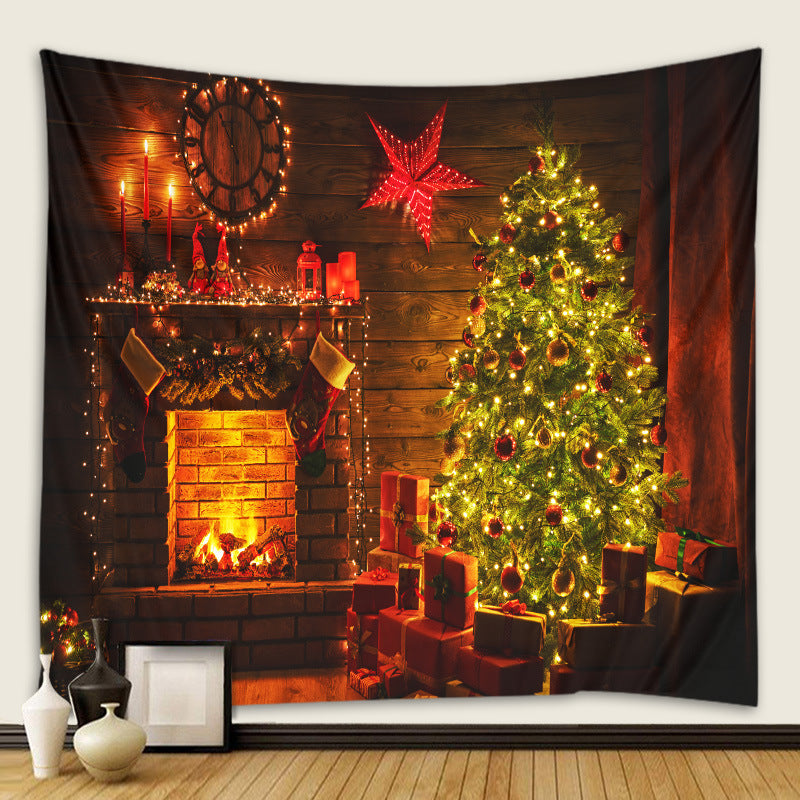 Christmas Decoration Background Tapestry