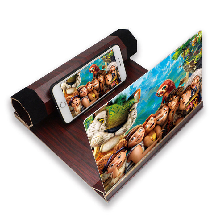 Wood Plank Texture Phone Screen Magnifier