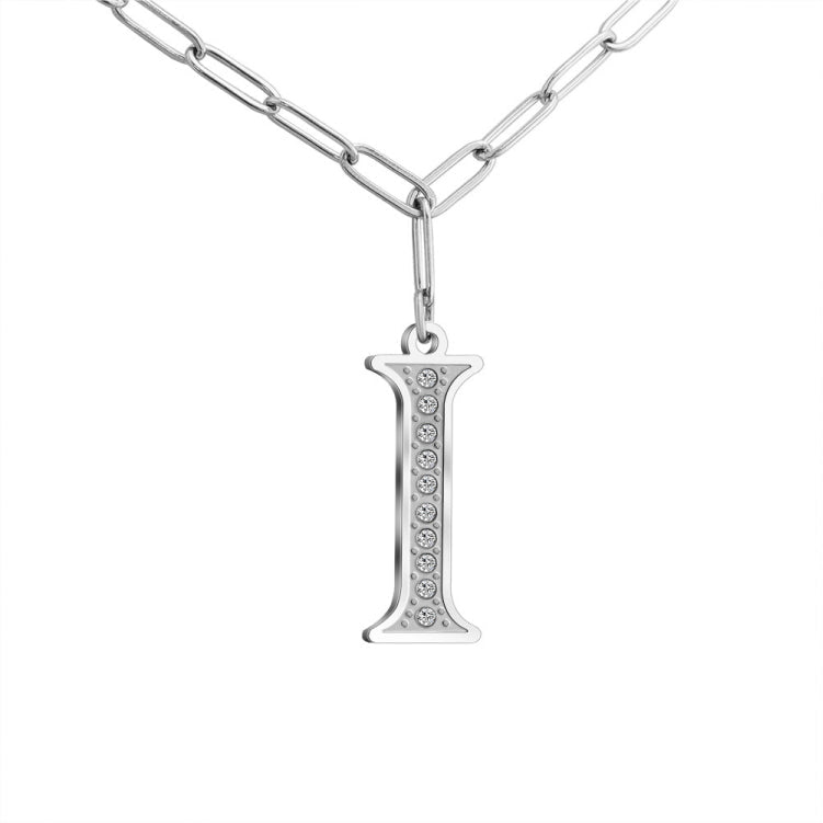 MLYJ 26 Letters Diamond Pendant