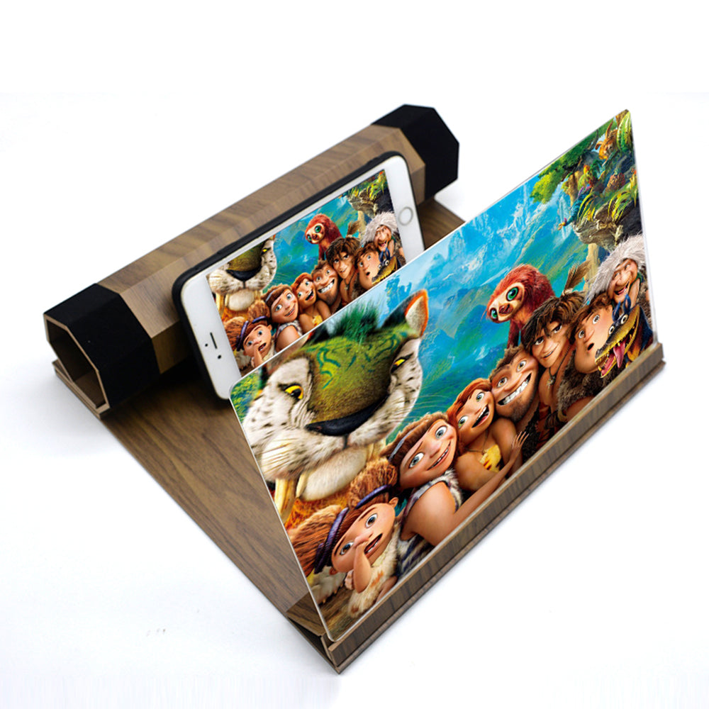 Wood Plank Texture Phone Screen Magnifier