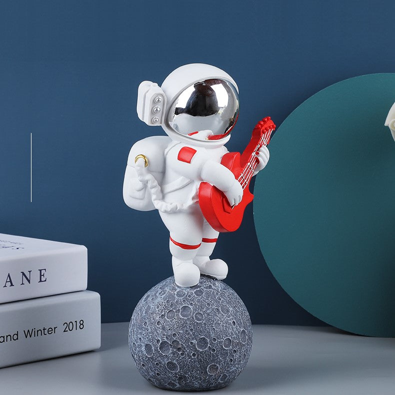 Guitar Spaceman Sculpture