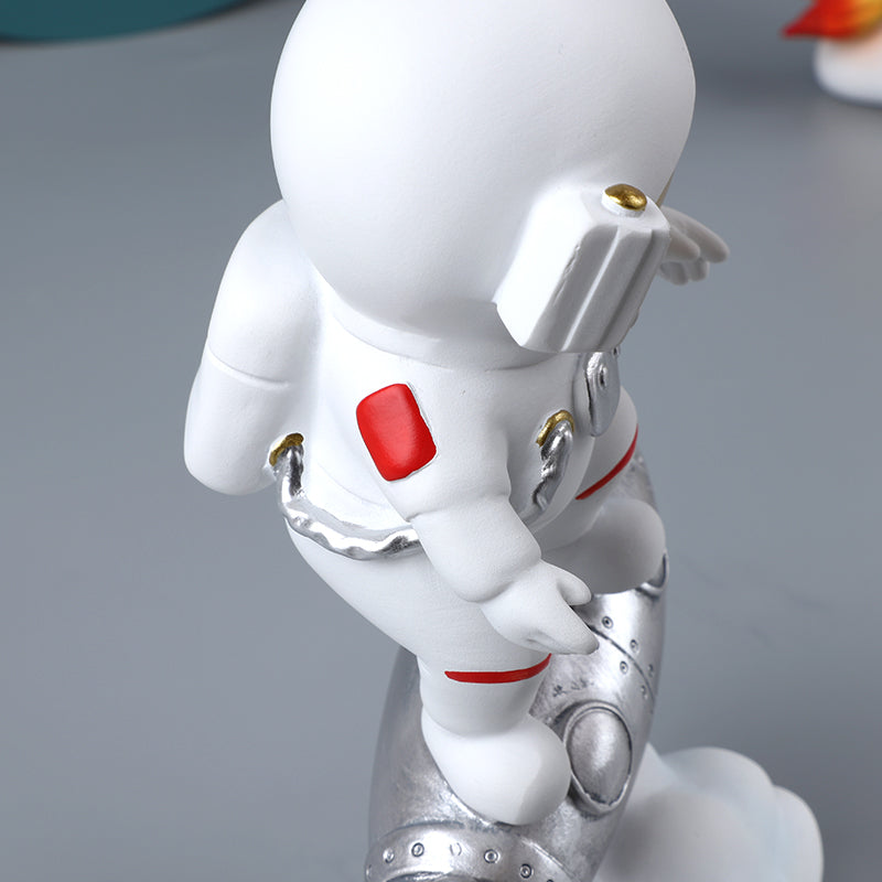 Rocket Spaceman Sculpture