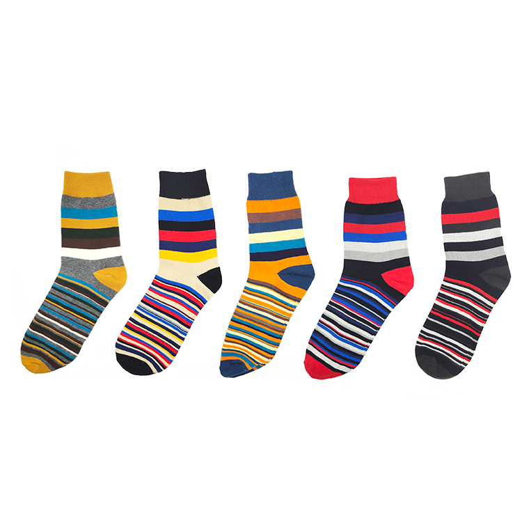 Color Striped Series Unisex Socks