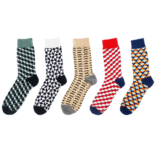 Geometric Series Socks