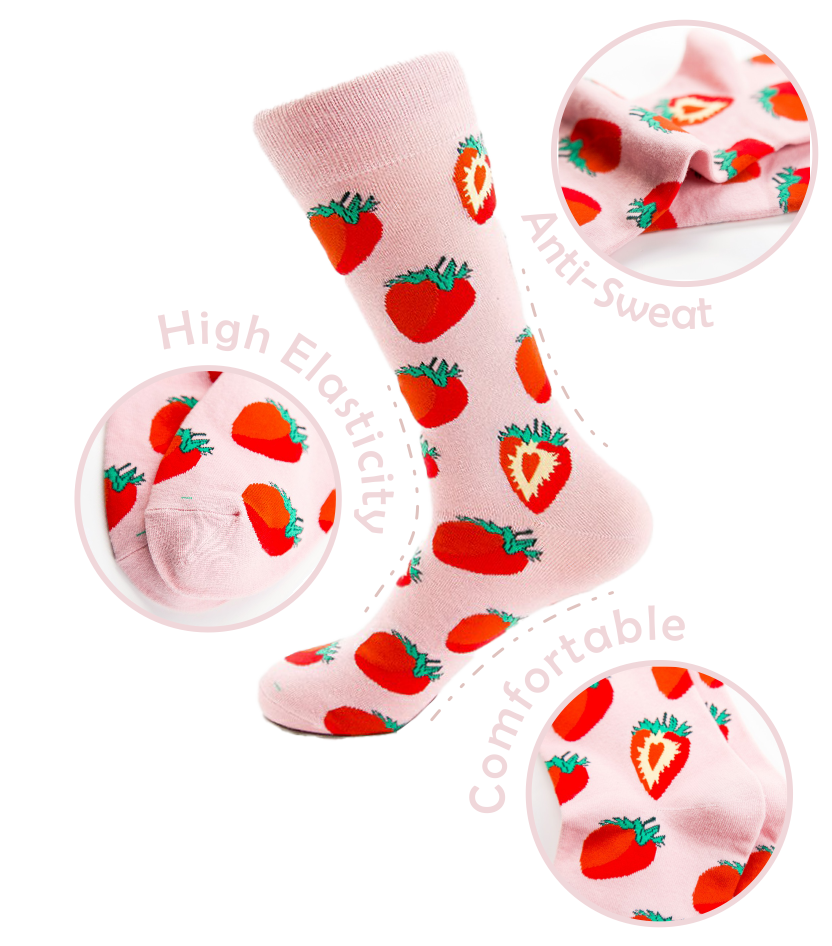 Delicious Fruit Socks