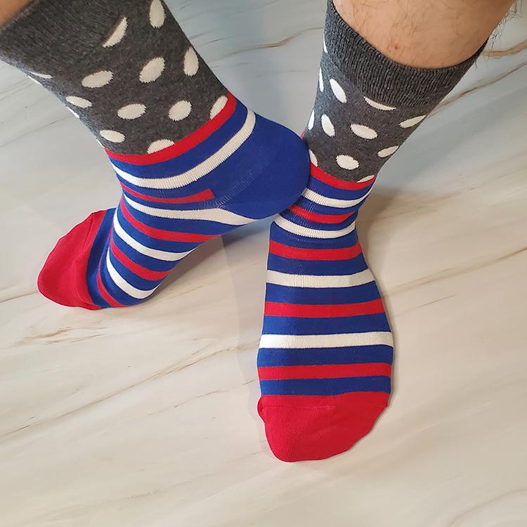 Creative Striped Dot Socks