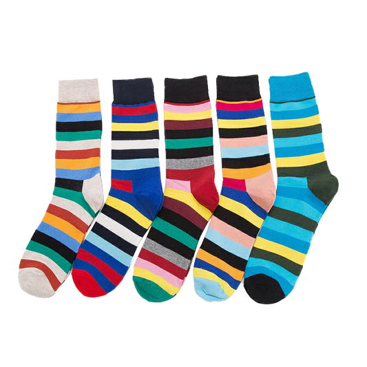 Color Fashion Striped Socks