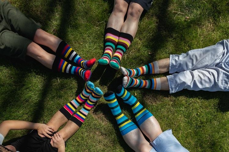 Color Fashion Striped Socks