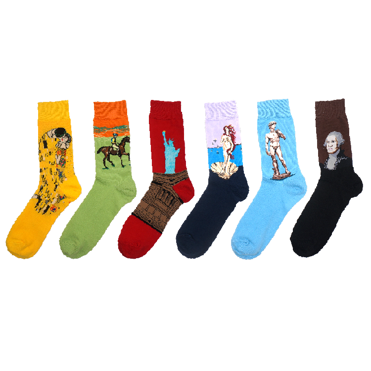 Oil Painting Series Unisex Socks