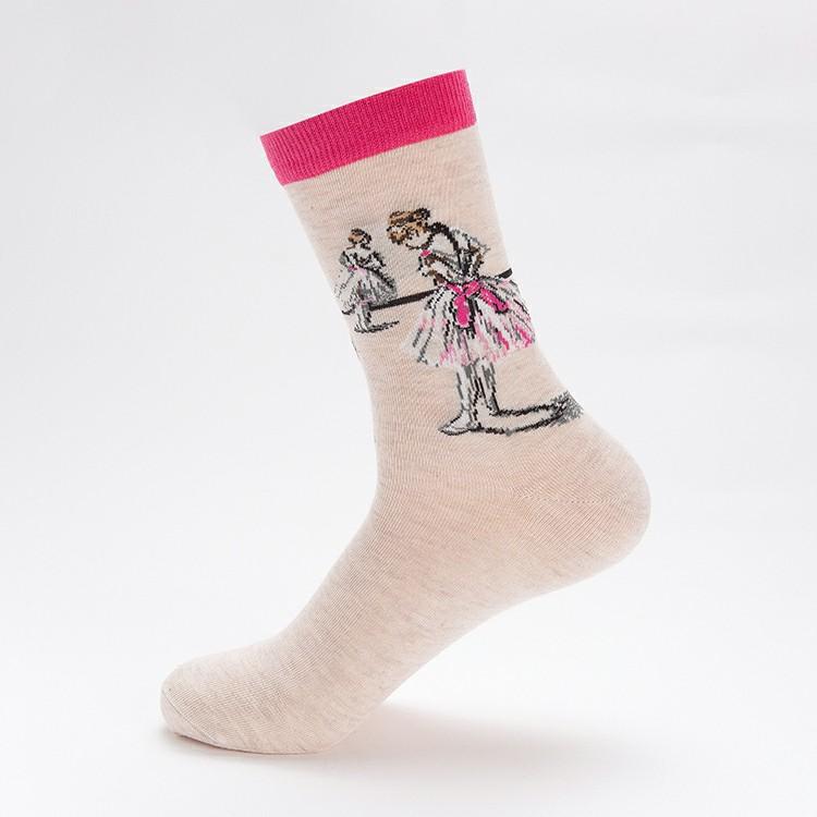 Oil Painting Portrait Series Unisex Socks