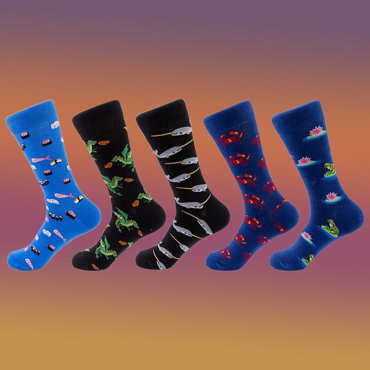 Cartoon Animals Unisex Socks