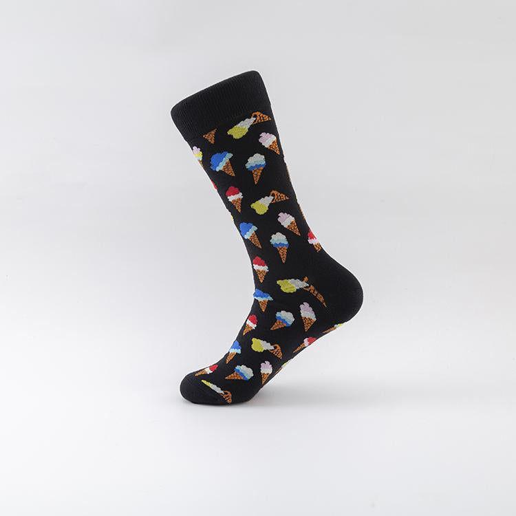 Cartoon Food Unisex Socks