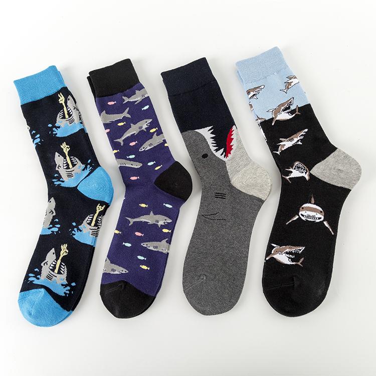 Wandering Shark Socks