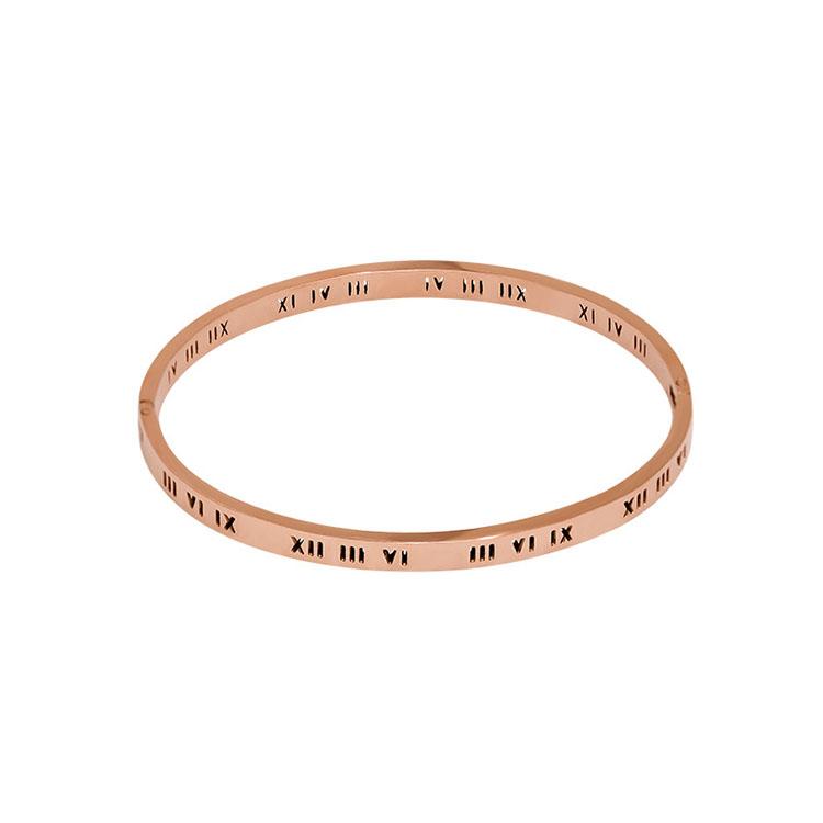 Roman Numerals Simple Bracelet