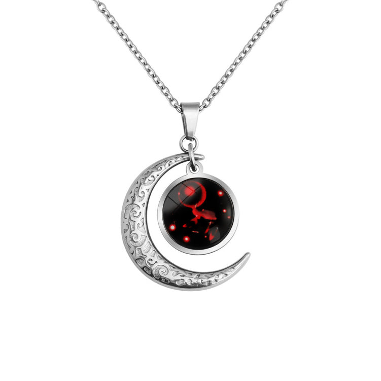 MLYJ Constellation Night Sky lLuminous Necklace