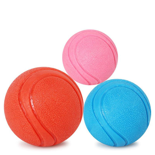 RUBBER PATTERN SOLID BOUNCY BALL