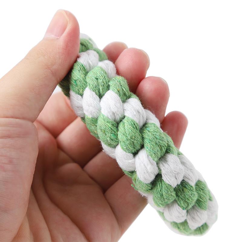 COTTON ROPE DONUTS WOVEN TOY