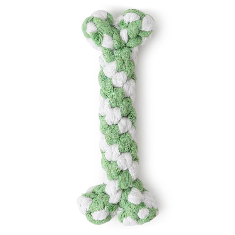 TWO-TONE BRAIDED PET BONES