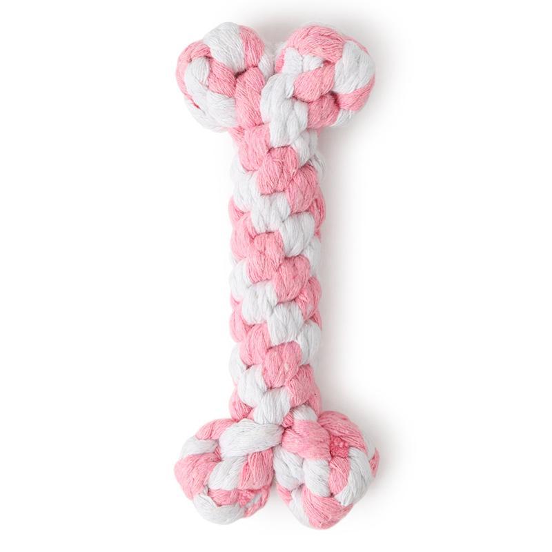 TWO-TONE BRAIDED PET BONES