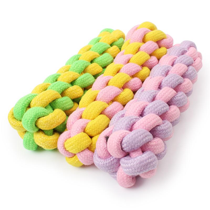 COTTON ROPE TWIST STICK WOVEN TOY