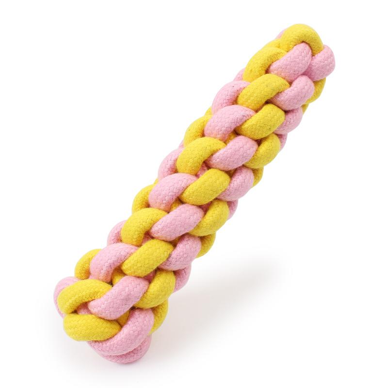 COTTON ROPE TWIST STICK WOVEN TOY