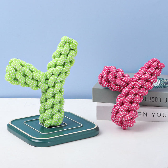 Cotton Rope Y-rope Woven Toy