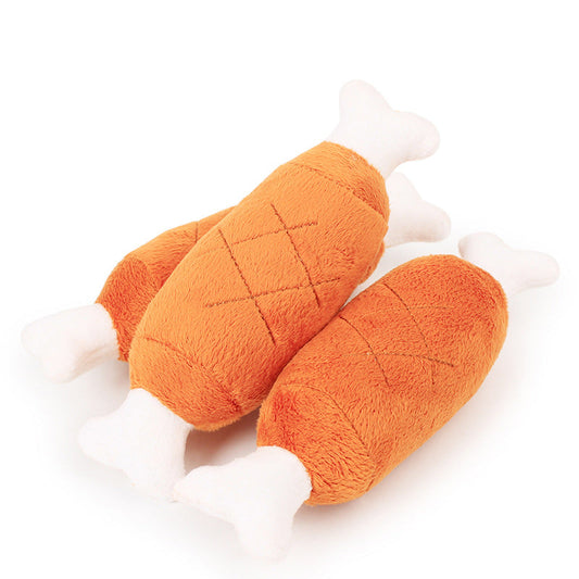 Plush Bone-shape Sounding Toy