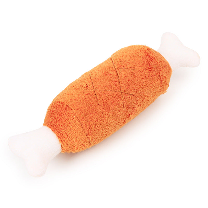 Plush Bone-shape Sounding Toy