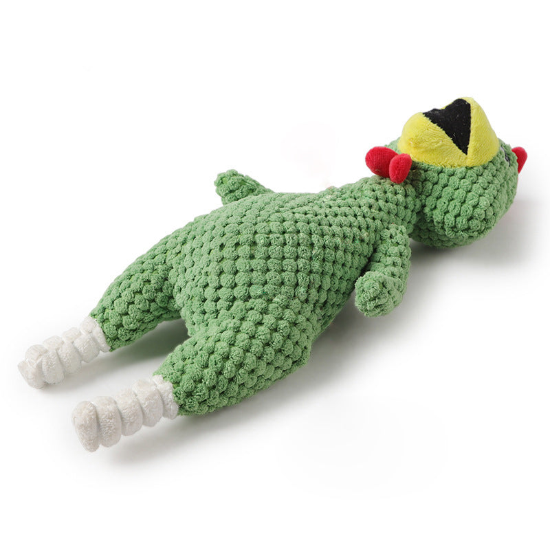 Colored Knitted Velvet Chicken Sounding Toy