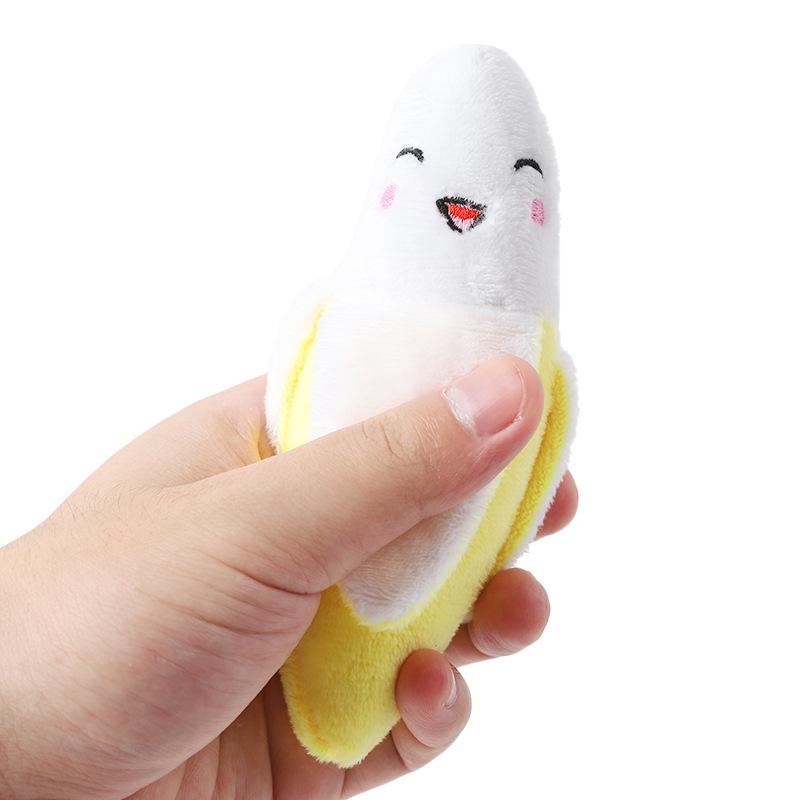 PLUSH FRUIT-BANANA SOUNDING TOY