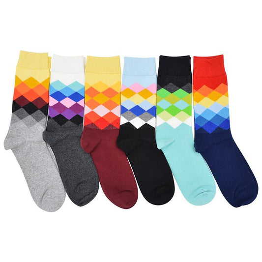 JP Rhombus Gradient Socks