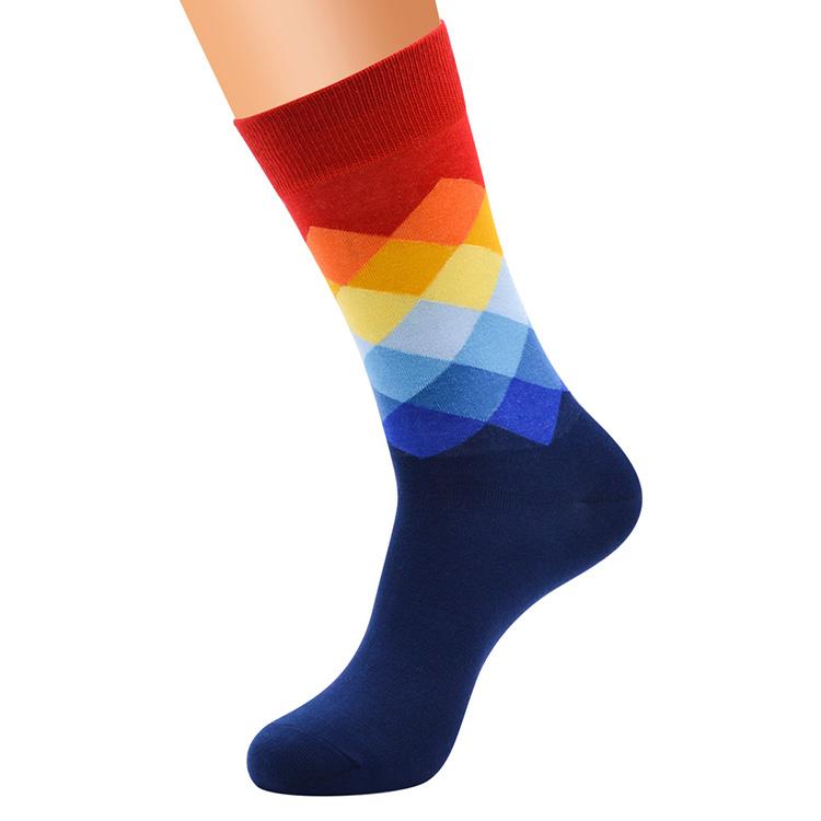 JP Rhombus Gradient Socks