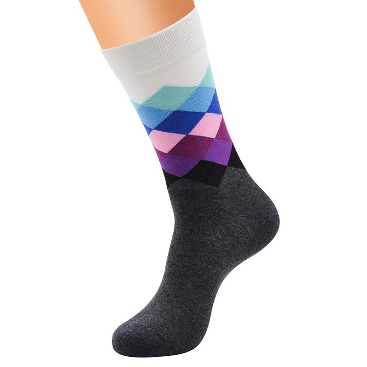 JP Rhombus Gradient Socks