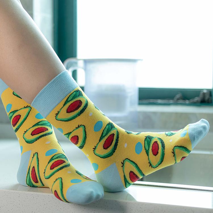 Breakfast With Fruit Socks