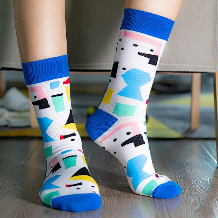 Geometry and Diamonds Socks