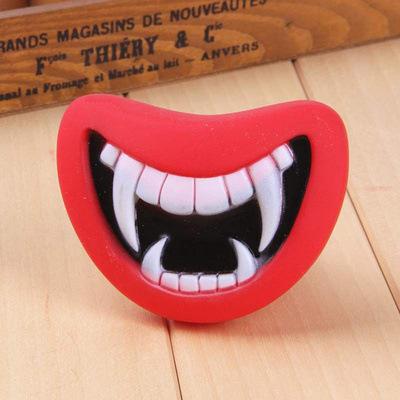 Halloween Dog Toy Devil's Lips