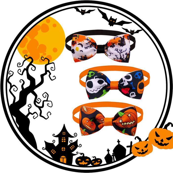 Pet Halloween Bow Tie