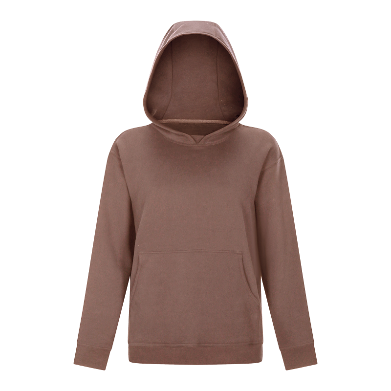 Long-sleeved Hooded Loose Sweatshirt