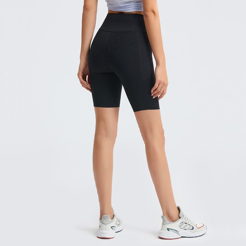 Side Waist Pocket Yoga Shorts