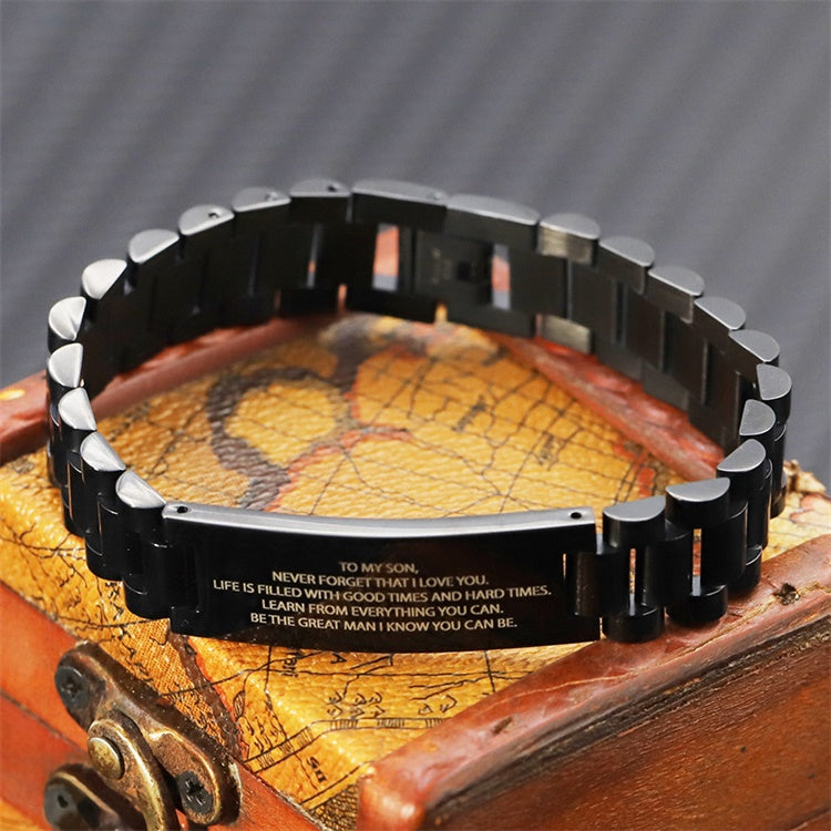 MLYJ Double-sided Adjustable Men Bracelet