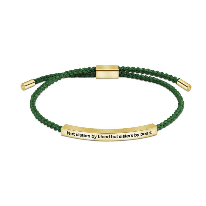 MLYJ Colorful Braided Rope Bracelet